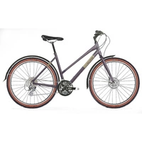 Raleigh Strada City Hybrid Bike - 650B Wheels  | Mid Step | 16-Speed Shimano Gears | Disc Brakes