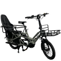Tern GSD S10 Electric Cargo Bike - 250W Power | 14Ah Battery | 15.5mph Speed | 53mi Range | Refurbished