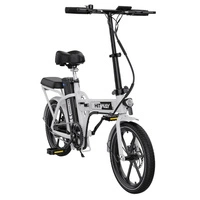 HITWAY BK5S Foldable Electric Bike - 250W Power | 10.4Ah Battery | 15.5mph Speed | 43mi Range