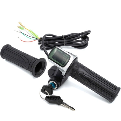 Twist Key Throttle Display Ebike
