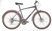 Raleigh Strada City Hybrid Bike - 650B Wheels  | Crossbar | 16-Speed Shimano Gears | Disc Brakes