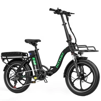 HITWAY BK6SL1 Foldable Electric Bike - 250W Power | 15.6Ah Battery | 15.5mph Speed | 93mi Range | 20-Inch