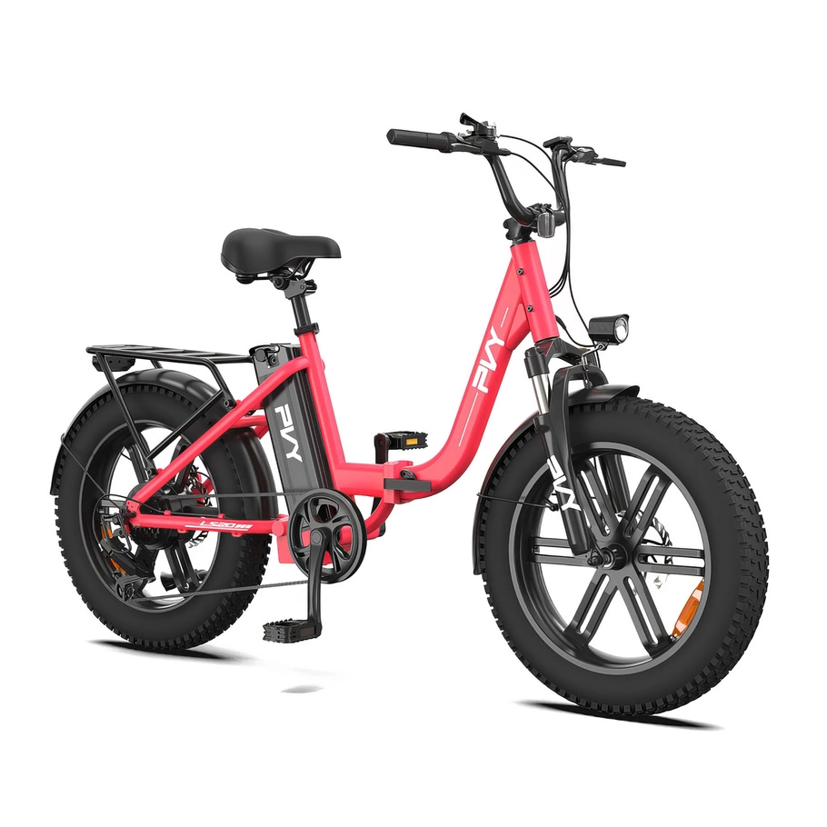 PVY LS20 Electric Bike - 250W Power | 16.5Ah Battery | 15.5mph Speed | 62mi Range
