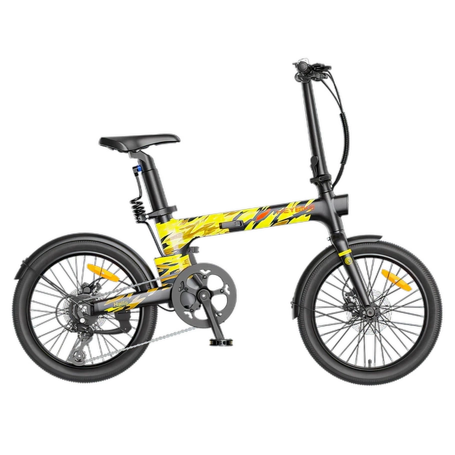Heybike Helio F Foldable Electric Bike - 250W Power | 10Ah Battery | 15.5mph Speed | 75mi Range | Artists Limited Edition