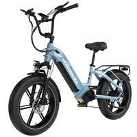 ECORUSH ECO R6 Electric Bike - 250W Power | 15.6Ah Battery | 15.5mph Speed | 75mi Range