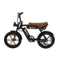 Hitway BK29S Dual Battery Electric Bike - 250W Power | 26Ah Battery | 15.5mph Speed | 100mi Range | 20-inches Fat Tire