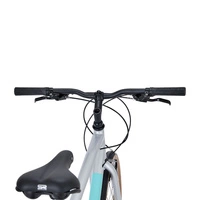 Raleigh Strada Hybrid Bike - 650B Wheels  | Crossbar | 21-Speed Shimano Gears | V-Brakes