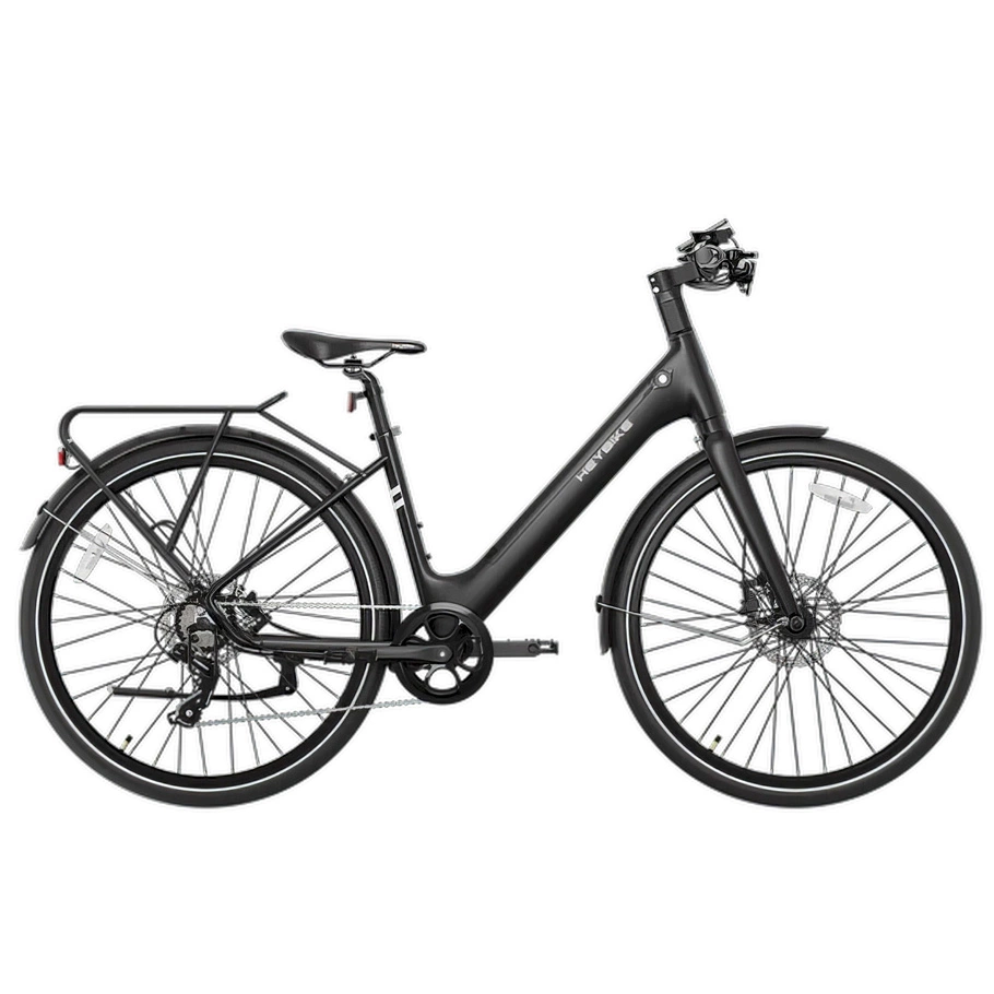 Heybike EC1 Step-Through Electric Bike - 250W Power | 10Ah Battery | 15.5mph Speed | 62mi Range