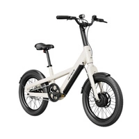 Heybike EC Compact City Electric Bike - 250W Power | 13Ah Battery | 15.5mph Speed | 68mi Range