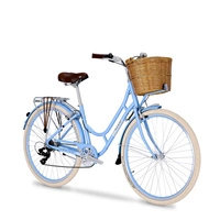 Raleigh Willow Hybrid Bike - 700C Wheels | Low Step | 7-Speed Shimano Gears | V-Brakes