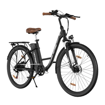 Hitway BK31 Electric Bike - 250W Power | 13Ah Battery | 15.5mph Speed | 56mi Range | 28-Inch