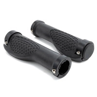 Rubber Handle Grips with Metal Ring
