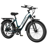 ECORUSH ECO R3 Electric Bike - 250W Power | 13Ah Battery | 15.5mph Speed | 62mi Range