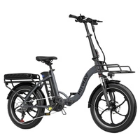 HITWAY BK6SL1 Foldable Electric Bike - 250W Power | 15.6Ah Battery | 15.5mph Speed | 93mi Range | 20-Inch