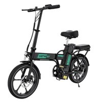 HITWAY BK5S Foldable Electric Bike - 250W Power | 10.4Ah Battery | 15.5mph Speed | 43mi Range