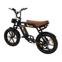 Hitway BK29S Dual Battery Electric Bike - 250W Power | 26Ah Battery | 15.5mph Speed | 100mi Range | 20-inches Fat Tire