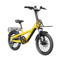 Heybike EC Compact Sport Electric Bike - 250W Power | 13Ah Battery | 15.5mph Speed | 68mi Range