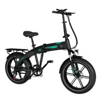  HITWAY BK36 Electric Bike - 250W Power | 10.4Ah Battery | 15.5mph Speed | 62mi Range | 20-inches Puncture-Resistant Tire