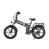 Hitway BK10S PRO Folding Electric Bike - 250W Power | 15Ah Battery | 15.5mph Speed | 75mi Range | 20-Inch Puncture-Resistant Tire