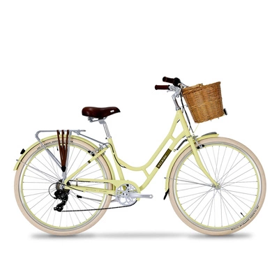 Raleigh Willow Hybrid Bike - 700C Wheels | Low Step | 7-Speed Shimano Gears | V-Brakes