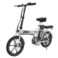 HITWAY BK5S Foldable Electric Bike - 250W Power | 10.4Ah Battery | 15.5mph Speed | 43mi Range