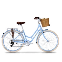 Raleigh Willow Hybrid Bike - 700C Wheels | Low Step | 7-Speed Shimano Gears | V-Brakes