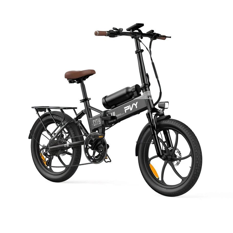 PVY Z20 Max Electric Bike - 250W Power | 25.6Ah Battery | 15.5mph Speed | 124mi Range