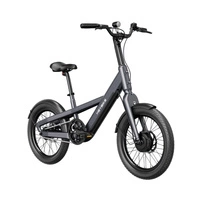 Heybike EC Compact City Electric Bike - 250W Power | 13Ah Battery | 15.5mph Speed | 68mi Range