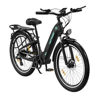  HITWAY BK16 Electric Bike - 250W Power | 18Ah Battery | 15.5mph Speed | 93mi Range | 26-inches