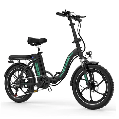 HITWAY BK6SL Foldable Electric Bike - 250W Power | 13Ah Battery | 15.5mph Speed | 55mi Range