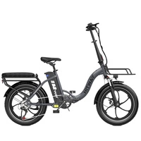 HITWAY BK6SL1 Foldable Electric Bike - 250W Power | 15.6Ah Battery | 15.5mph Speed | 93mi Range | 20-Inch