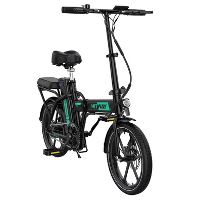HITWAY BK5SL Foldable Electric Bike - 250W Power | 13Ah Battery | 15.5mph Speed | 56mi Range
