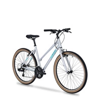 Raleigh Strada Hybrid Bike - 650B Wheels  | Mid Step | 21-Speed Shimano Gears | V-Brakes