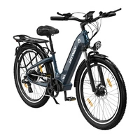  HITWAY BK16 Electric Bike - 250W Power | 18Ah Battery | 15.5mph Speed | 93mi Range | 26-inches