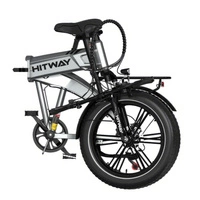  HITWAY BK36 Electric Bike - 250W Power | 10.4Ah Battery | 15.5mph Speed | 62mi Range | 20-inches Puncture-Resistant Tire