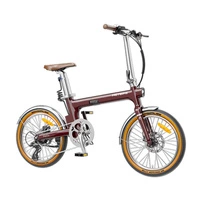 Heybike Helio F Electric Bike - 250W Power | 10Ah Battery | 15.5mph Speed | 75mi Range | Vintage Edition