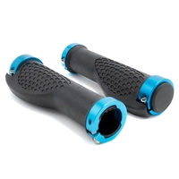 Rubber Handle Grips with Metal Ring