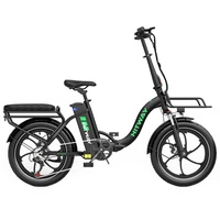 HITWAY BK6SL1 Foldable Electric Bike - 250W Power | 15.6Ah Battery | 15.5mph Speed | 93mi Range | 20-Inch